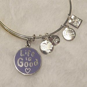 Alex and Ani Life is Good Adjustable Like New